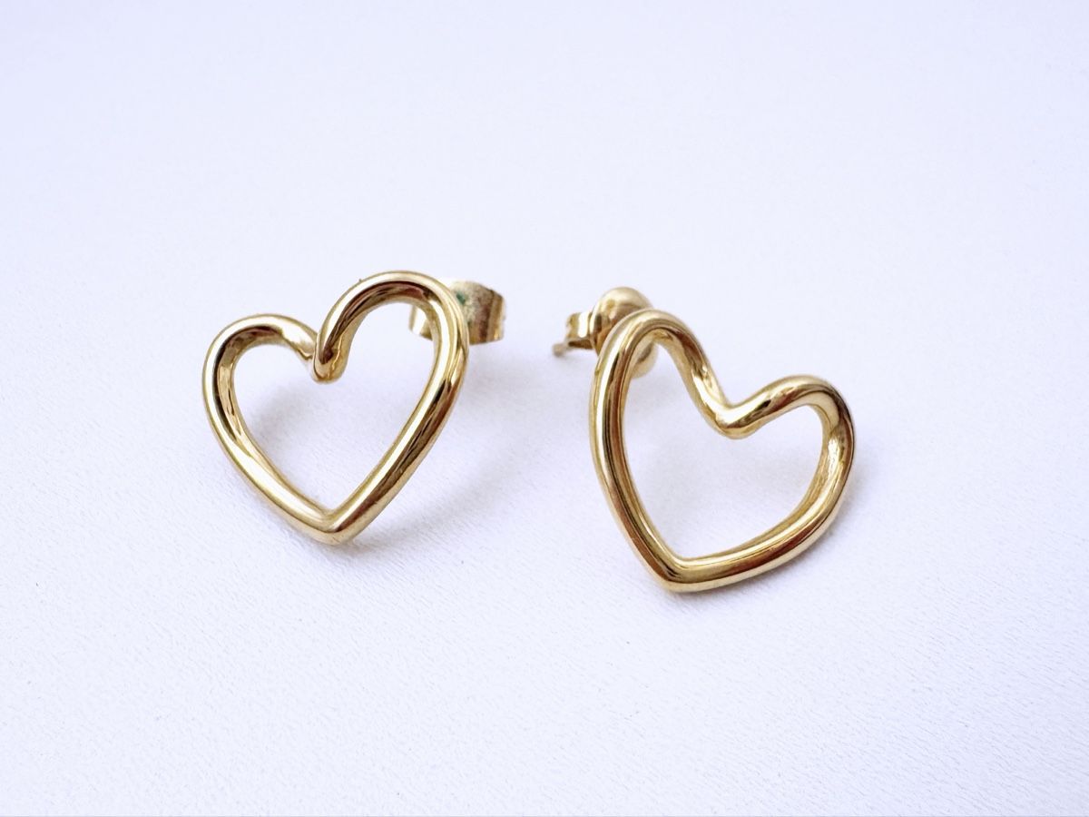 Ohrringe & -stecker: Herzohrringe goldfarben – Neu (gemäss Beschreibung) aus Brugg AG von Gucci59