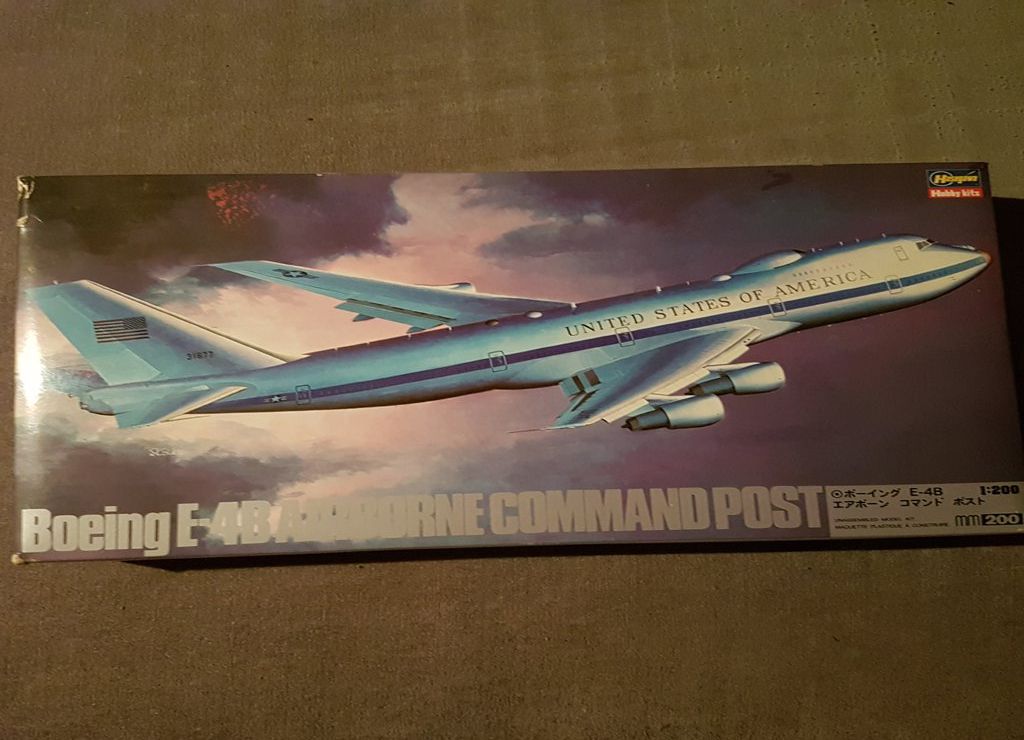 Boeing Kit di modellismo & Modellini statici: Hasegawa 1/200 USA Boeing E-4B Airborne Command Post – Nuovo (secondo la descrizione) da Bern venduto da causa67