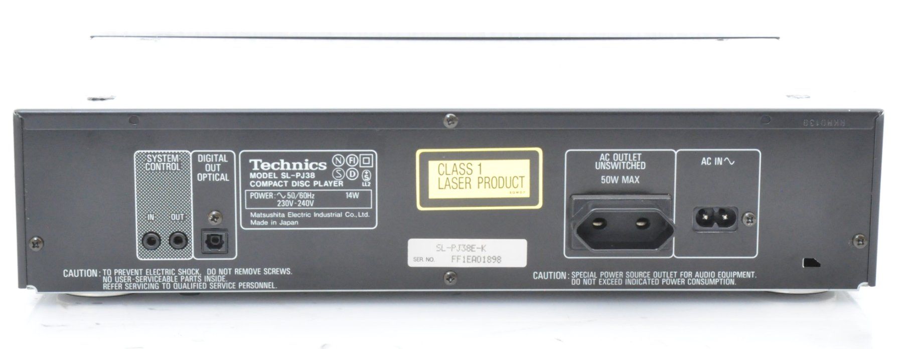 Technics Lettore multimediale & Streamer: Technics CD-Player SL-PJ38 – Usato da Oberglatt ZH venduto da Kumar2 3