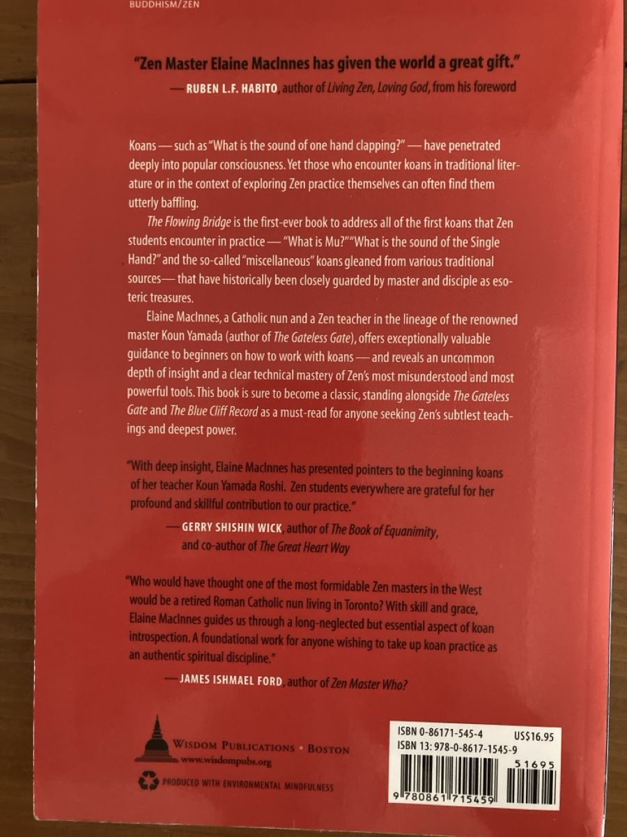 Bücher: "The Flowing Bridge" Zen Koans - Book – Gebraucht aus Zürich von 000rk 1