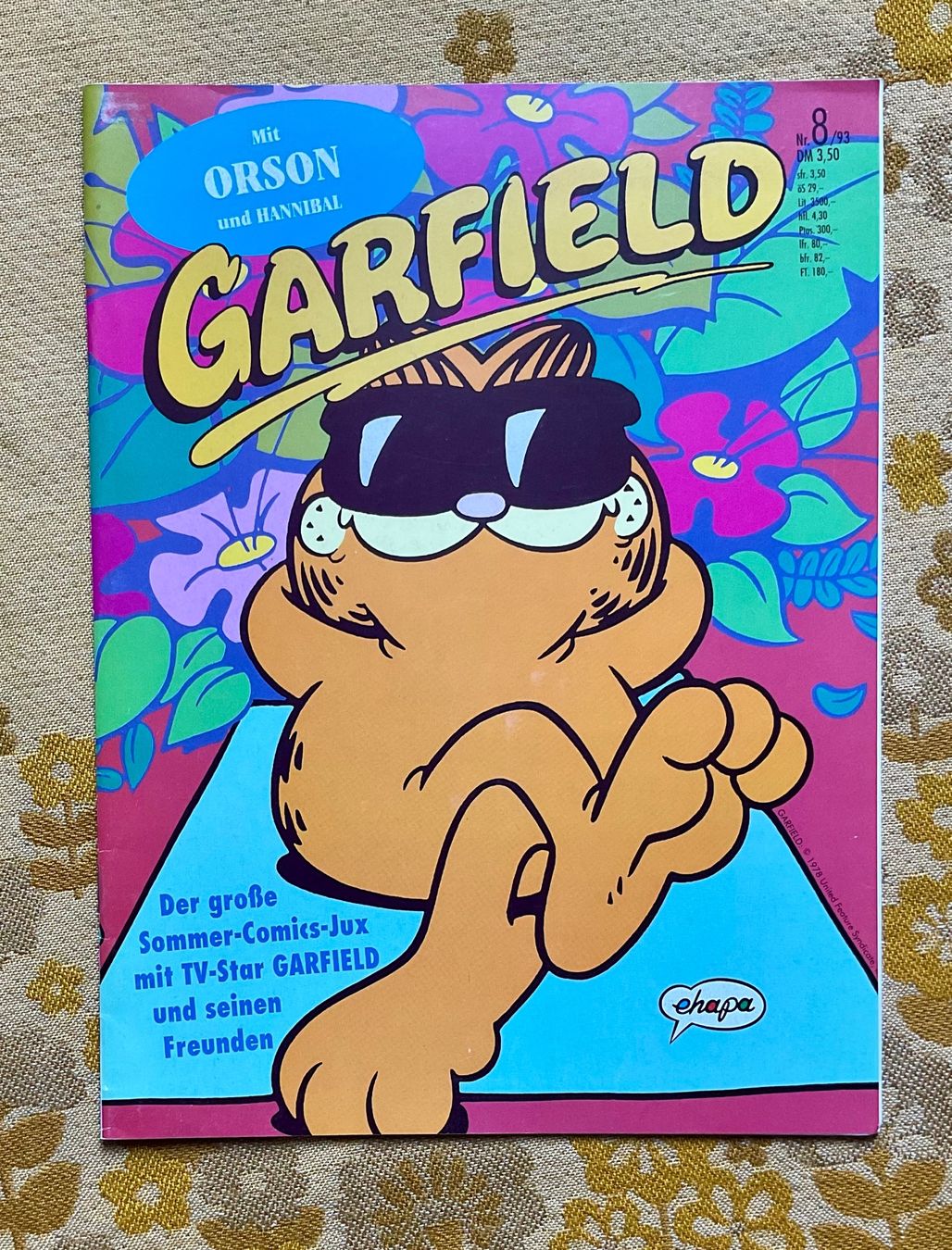 Comics: Garfield Heft Nr 8 von 1993 – Gebraucht aus Endingen von nathan05