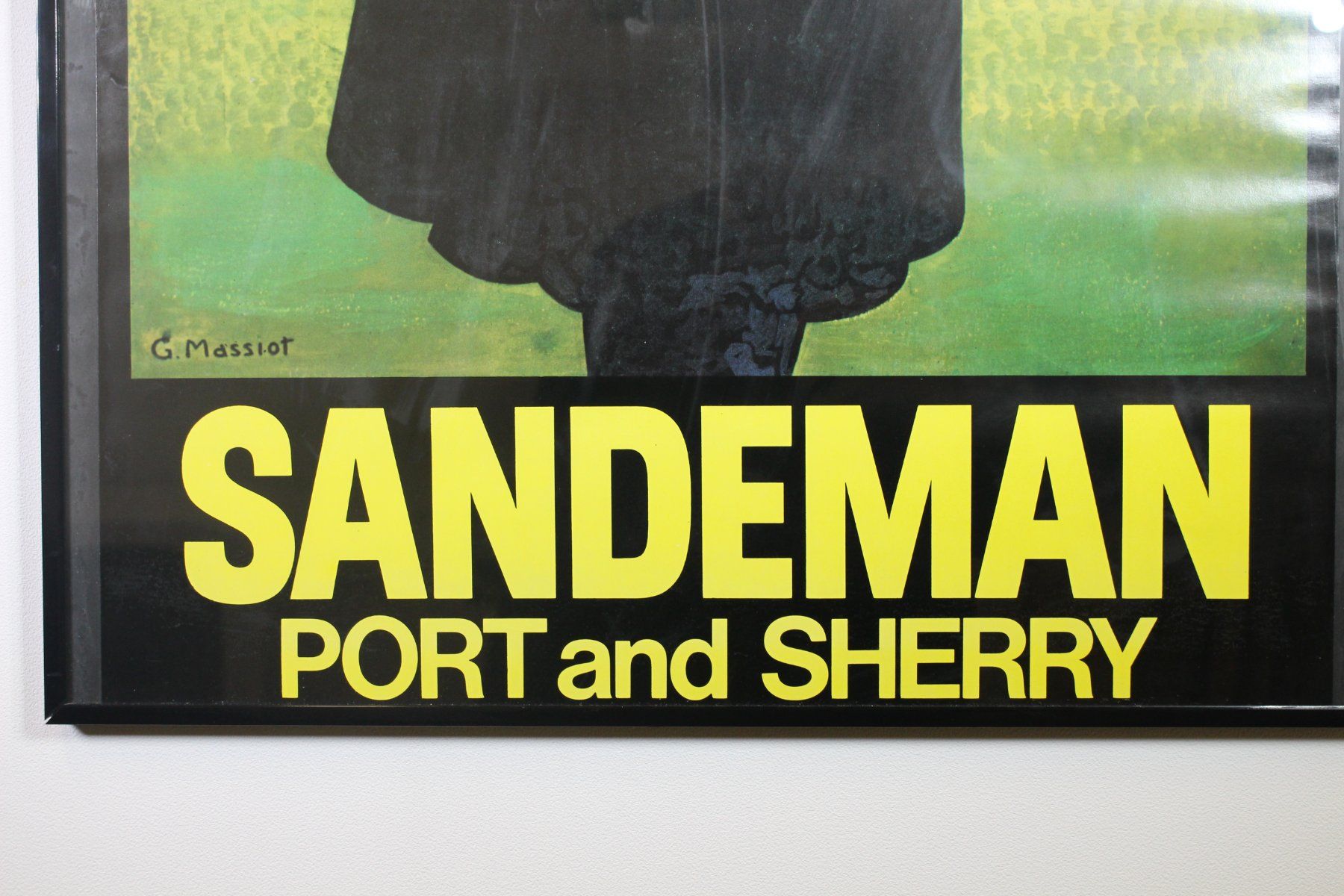 Foto & Immagini: Sandeman Port Sherry Werbeplakat, gerahmt – Usato da Bruettisellen venduto da Collector_Store 5