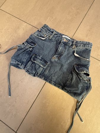 Jeans Minirock