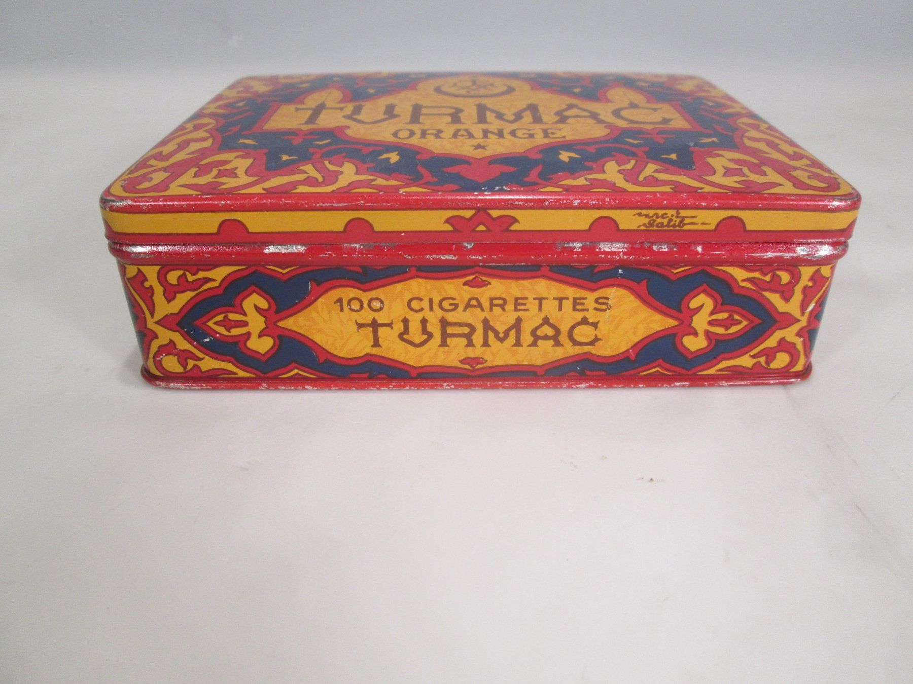 Pots: Original TURMAC orange Zigarettendose – D'occasion à Rapperswil SG par designandmore 2