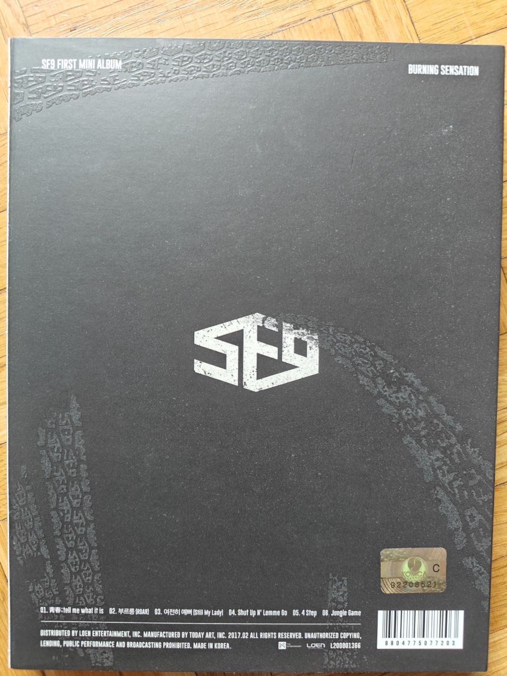CDs: Album SF9 Burning Sensation – Neu (gemäss Beschreibung) aus Carouge GE von Andelie 1