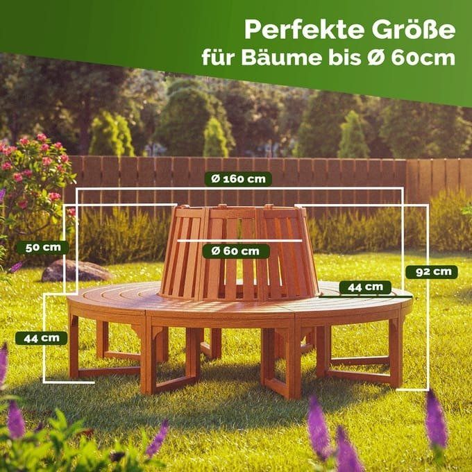 Panchine: Baumbank 160cm - Eukalyptus – Nuovo e nell'imballaggio originale da Winterthur venduto da aredo 4