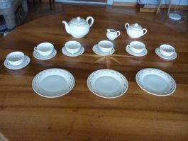 Langenthal Porzellan  Teeservice um1900
