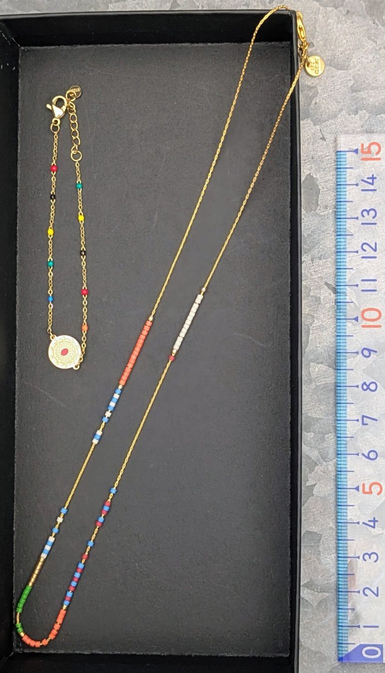 Altri gioielli: Bracelet et collier colorés – Usato da Genève venduto da qxx_8css 2