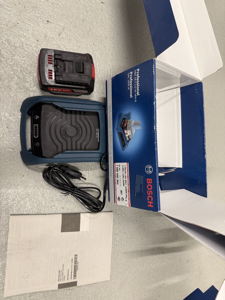 Bosch Caricatori & Batterie: Bosch Wireless Starterset inkl.Akku – Nuovo (secondo la descrizione) da Spreitenbach venduto da Reflex11