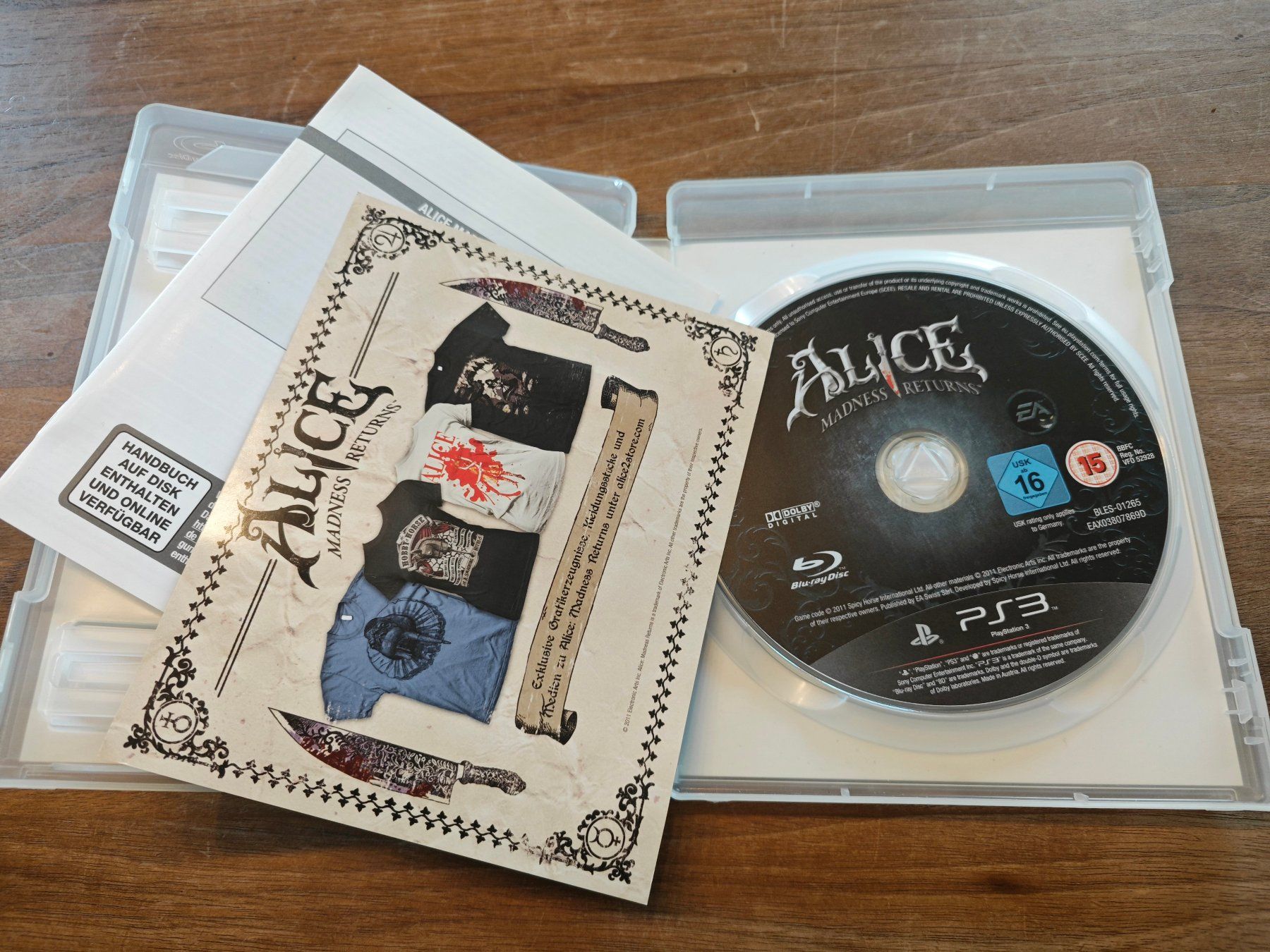 Giochi: Alice Madness Returns - PS3 - OVP/CIB – Usato da Ziefen venduto da Chefkoch 1