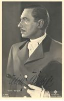 WILLY BRIGEL sehr alte "Ross-Verlag" Autogrammkarte