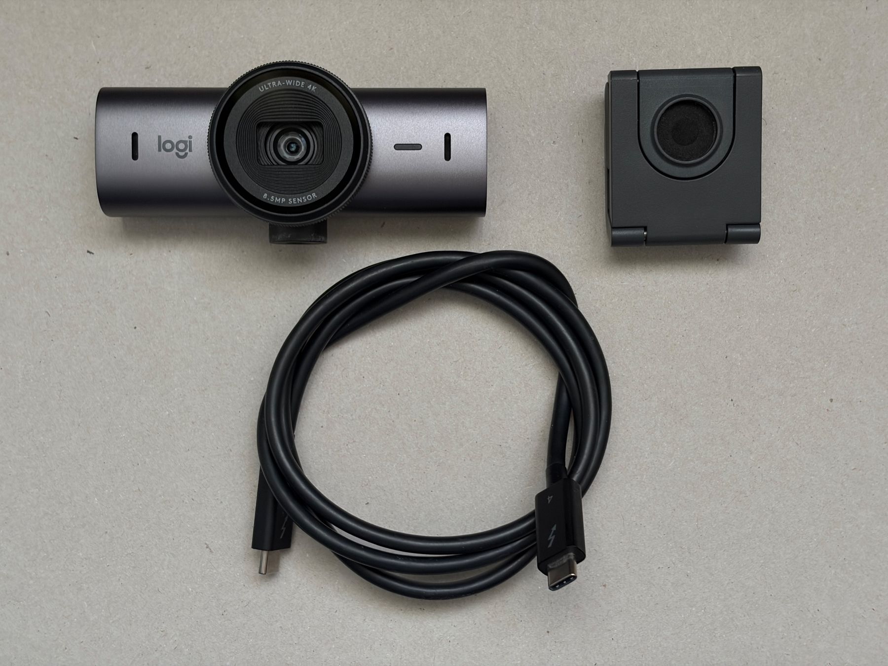 Logitech Webcam: Logitech MX Brio 4K Webcam – Graphite – Nuovo (secondo la descrizione) da Bülach venduto da travellinglight