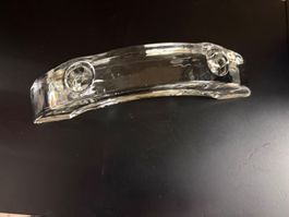 Kerzenständer aus massivem Glas für 2 Kerzen (1)