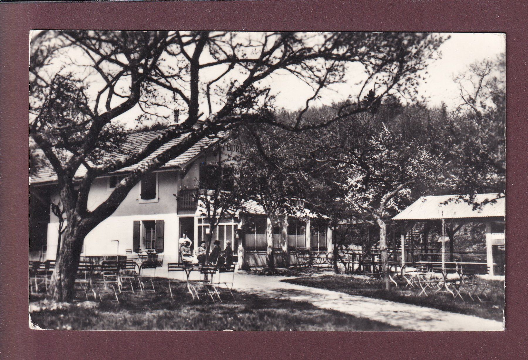 Cartes postales: CHEXBRES - Restaurant LA BURITAZ - E. Blumenthal – D'occasion à Pully par nicecards