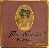 Blechdose MANOLI Ma Petite Zigaretten Berling Sammlerstück