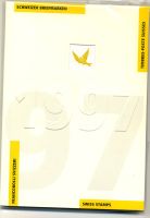 1997 Jahresbuch PTT  komplett  ERSTTAG gestempelt SBK 110Fr.