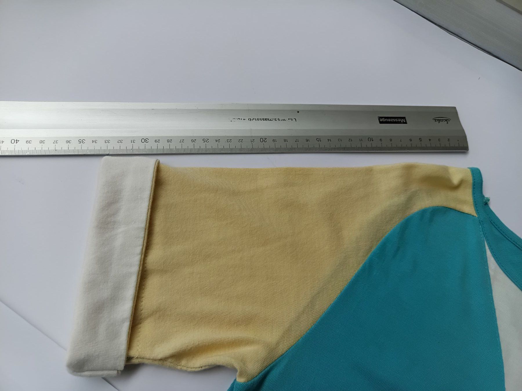 Vestiti: bequemes Sommerkleid türkis-gelb – Usato da Wängi venduto da Ladys_First 3