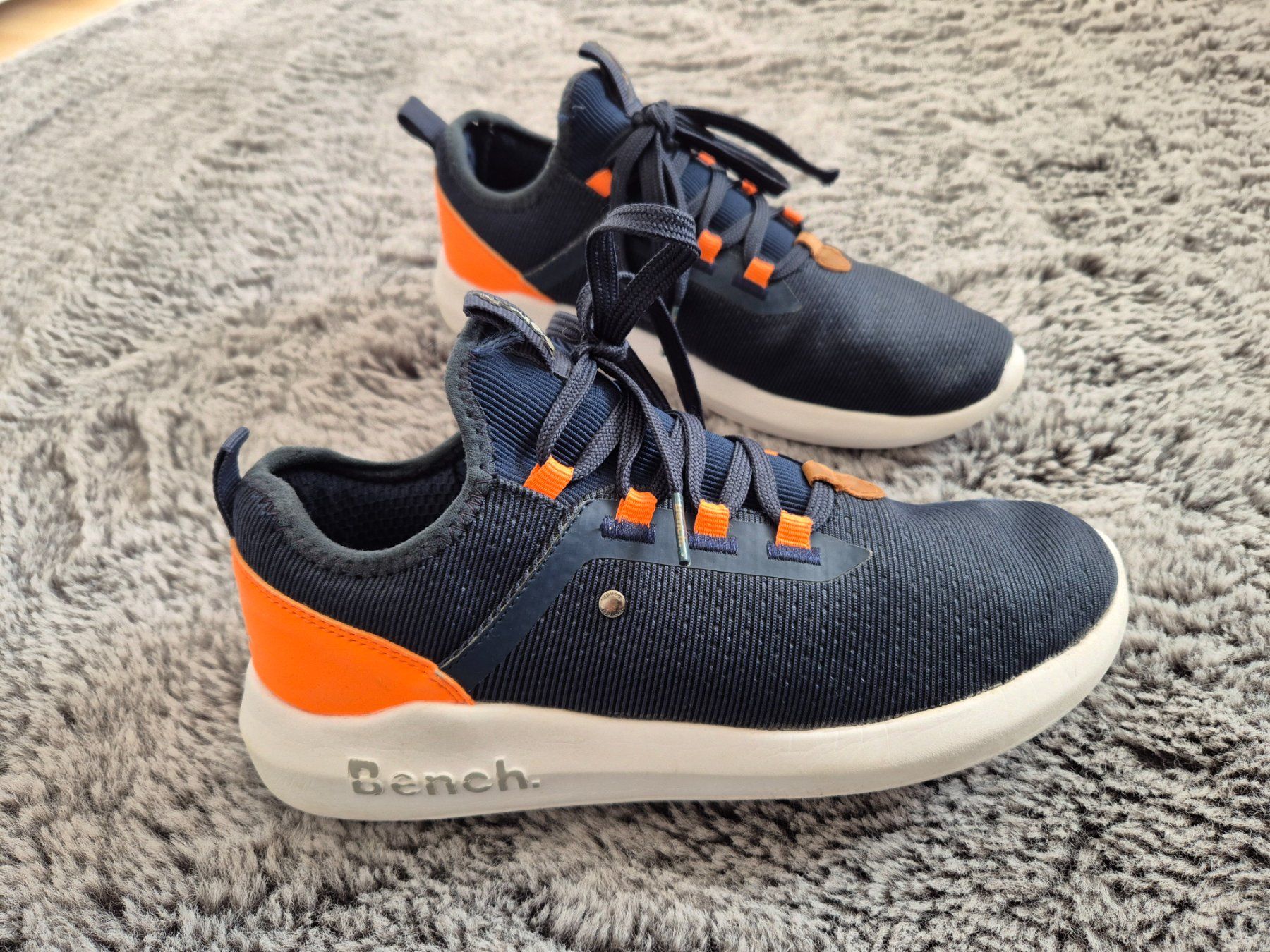 Bench Scarpe da uomo: Bench Sneaker, Gr. 37 Dunkelblau/Orange – Usato da Widnau venduto da KleineHonigblume 1