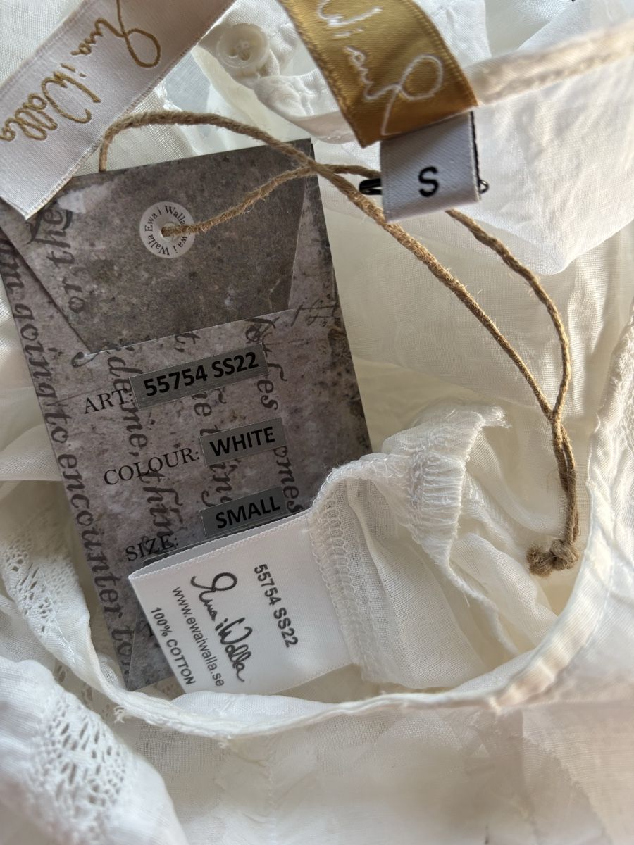 Ewa I Walla Vestiti: Ewa i Walla SS22 55754, Size S, White – Nuovo e nell'imballaggio originale da Erlenbach ZH venduto da verbena_mint 5