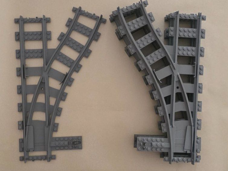 Lego Spielzeuge: Lego City Schienen / 5 Weichen – Gebraucht aus Mümliswil von muzimo