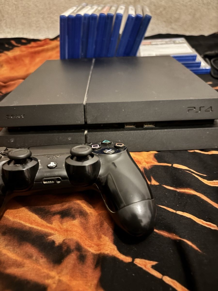Sony Konsolen: Pack Console PS4 500Go + 1 Manette + 13 Jeux – Gebraucht aus Genève von Abdi27 1