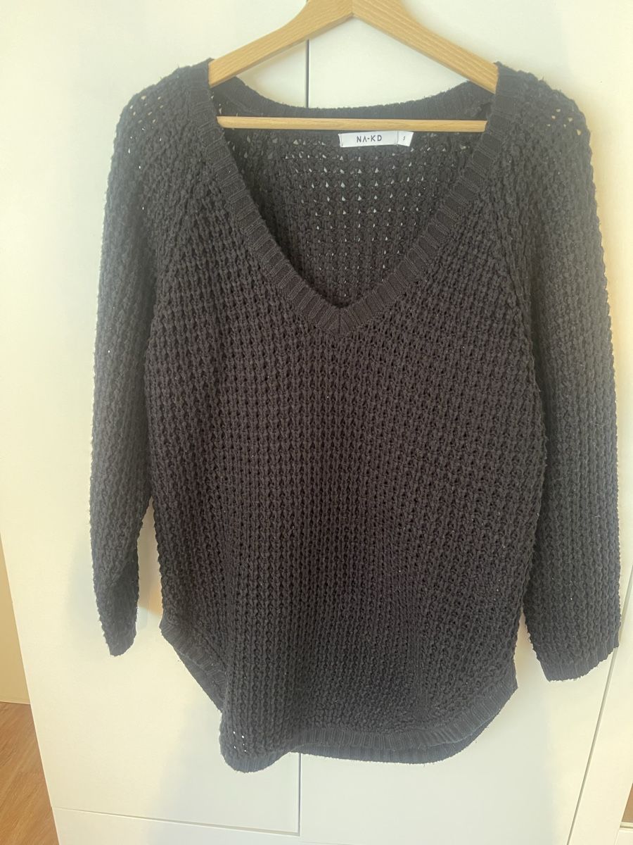 Na-kd Pulls & Sweat-shirts: NA-KD Oversize Strickpullover Schwarz Gr. S – Longfit  – D'occasion à Walchwil par Jafra_Cosmetics 3