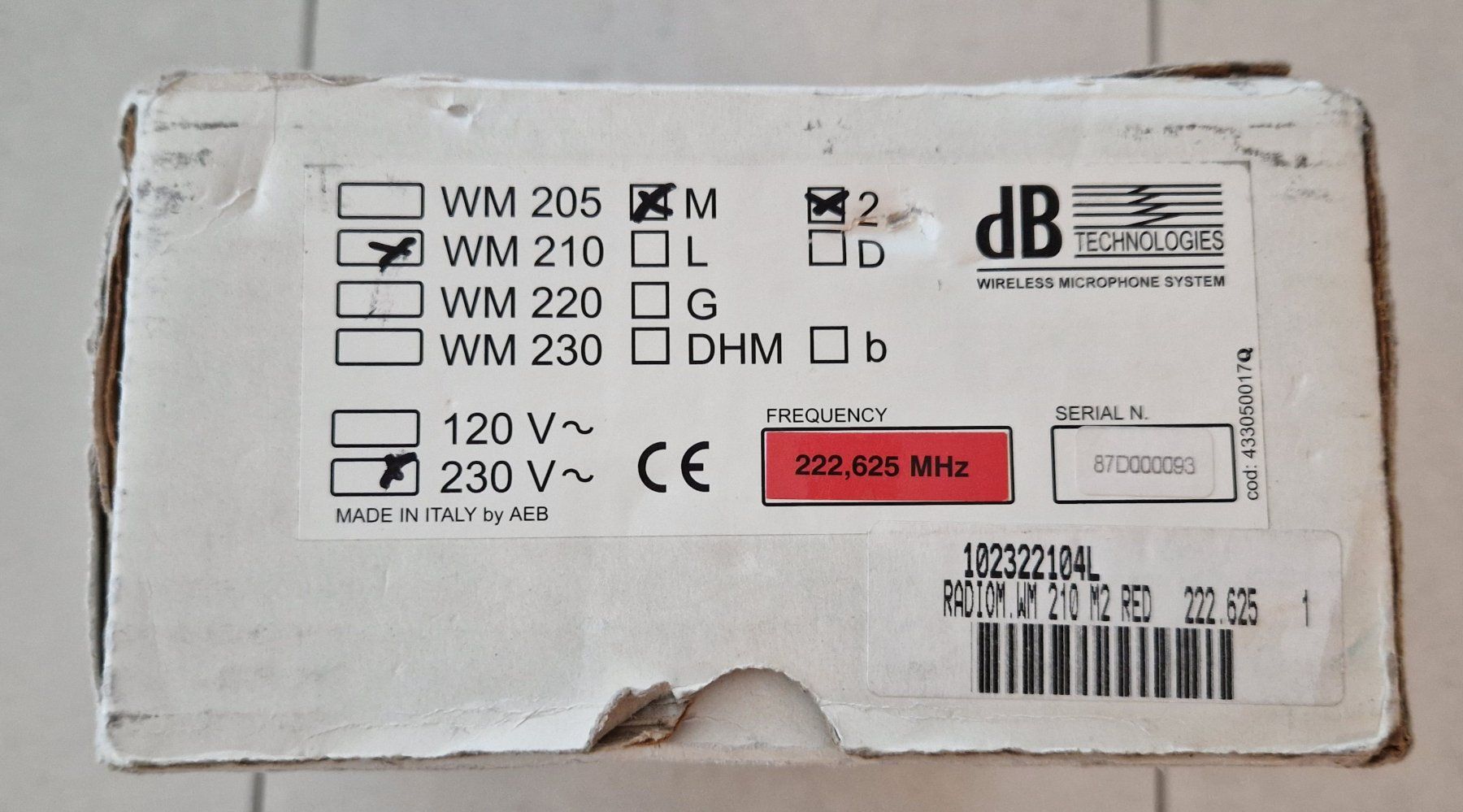 Microfoni: Funkmikrofon mit Station – Usato da Hildisrieden venduto da Anthosa3 3