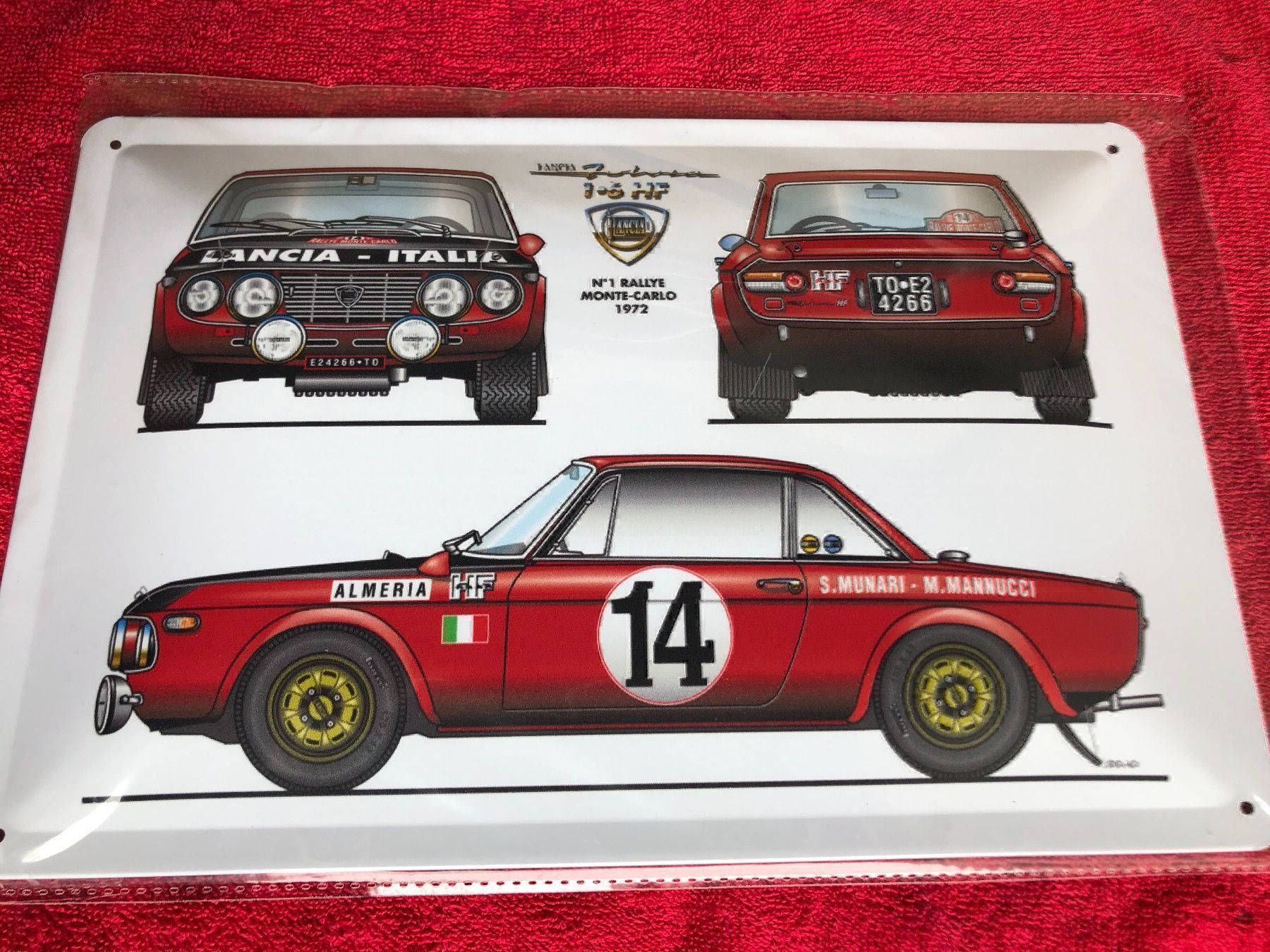 Ecriteaux: Lancia italia 1972 classic fulvia – Neuf (Voir description) à Reinach AG par rares75