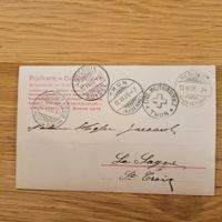 Carte Postale Eidg. Militairschule Thun régional St. Croix