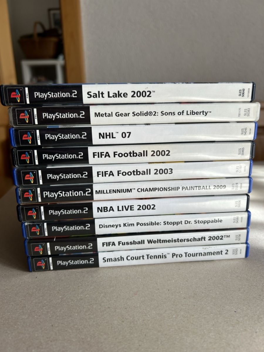 Sony Giochi: PS2 Spiele Sammlung: Salt Lake, Metal Gear Solid u.v.m. – Usato da Kandersteg venduto da selenat