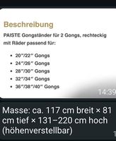 Gong Ständer 