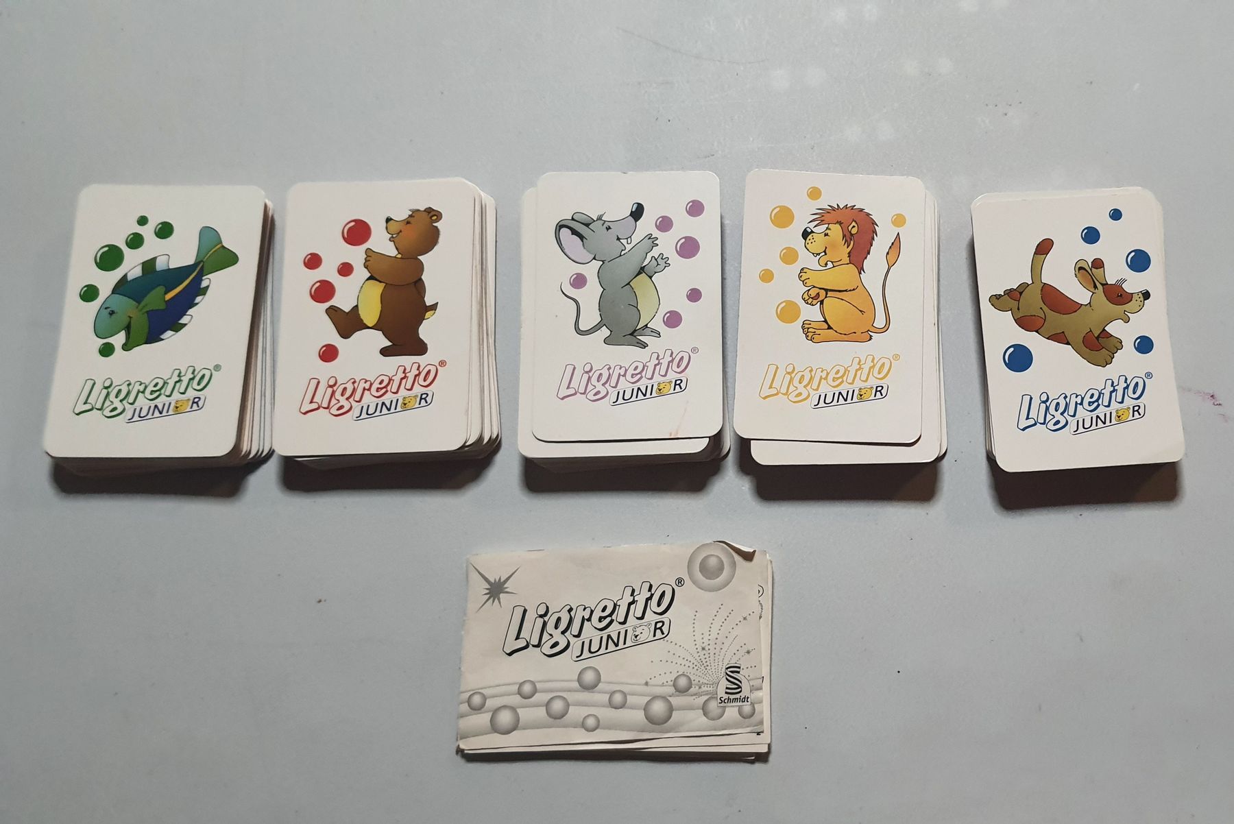 Giochi: Uno et ligretto junior – Usato da Montmollin venduto da islachat 1
