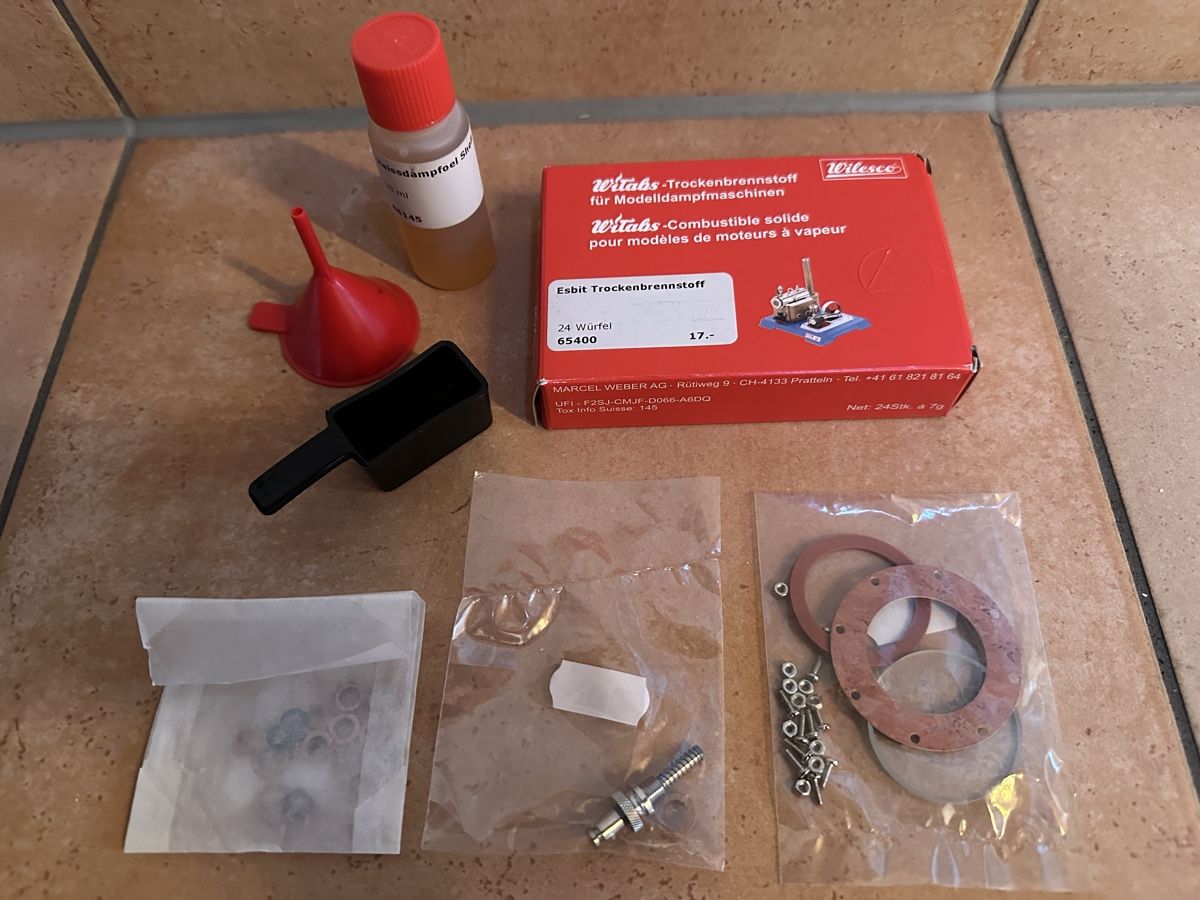 Wilesco Kit di modellismo & Modellini statici: Wilesco T90 Dampfturbine – Usato da Maseltrangen venduto da Adrian2889 5