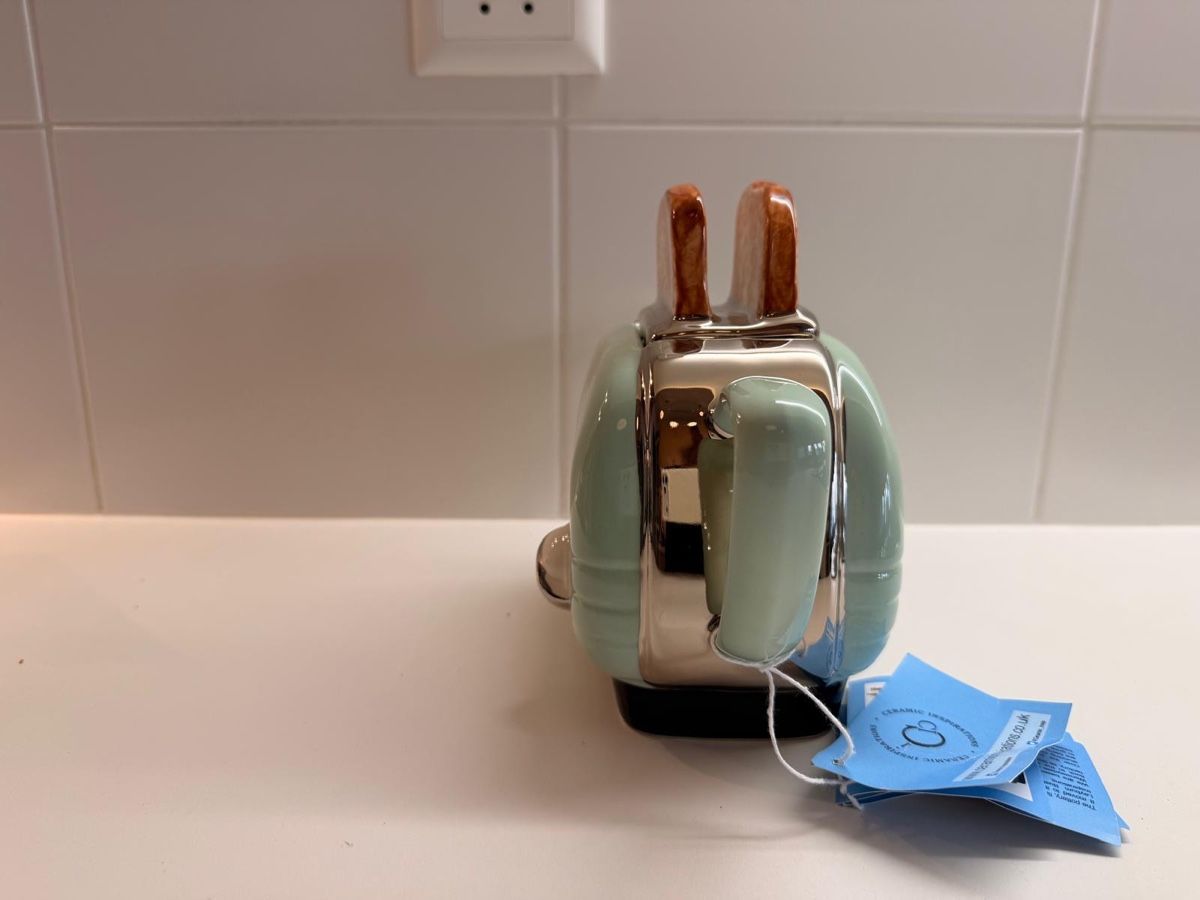 Teekannen: Théière The Tea Toaster vert menthe neuve – Neu und originalverpackt aus Genève von BBM 6