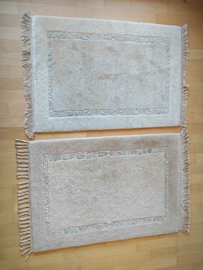 Tappeti: N20 2x Handgeknüpfter Tibeter Orient Teppich hell 63x92cm – Usato da Toffen venduto da Immo-Erben