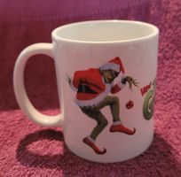 Coole weisse Kaffeetasse The Grinch neu!