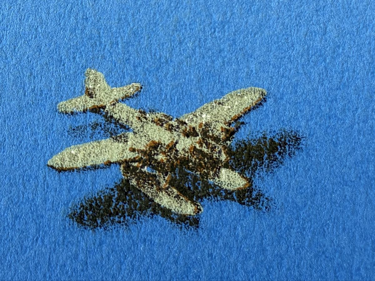 Grafiken & Lithographien: Lithographie Long Distant Flight signée numérotée 2/50 – Gebraucht aus le landeron von cance-lara 2