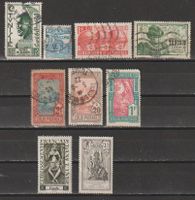 Tunisie et Indes, Collection, Diverses valeurs