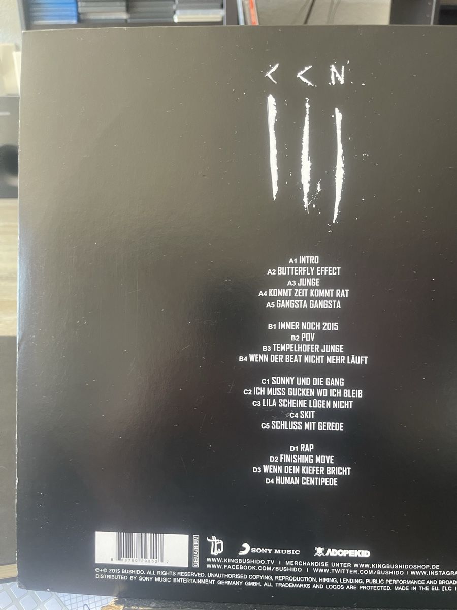 Dischi in vinile: Bushido ( CCN III inkl Comic  – Nuovo (secondo la descrizione) da Dagmersellen venduto da stonefinger 1
