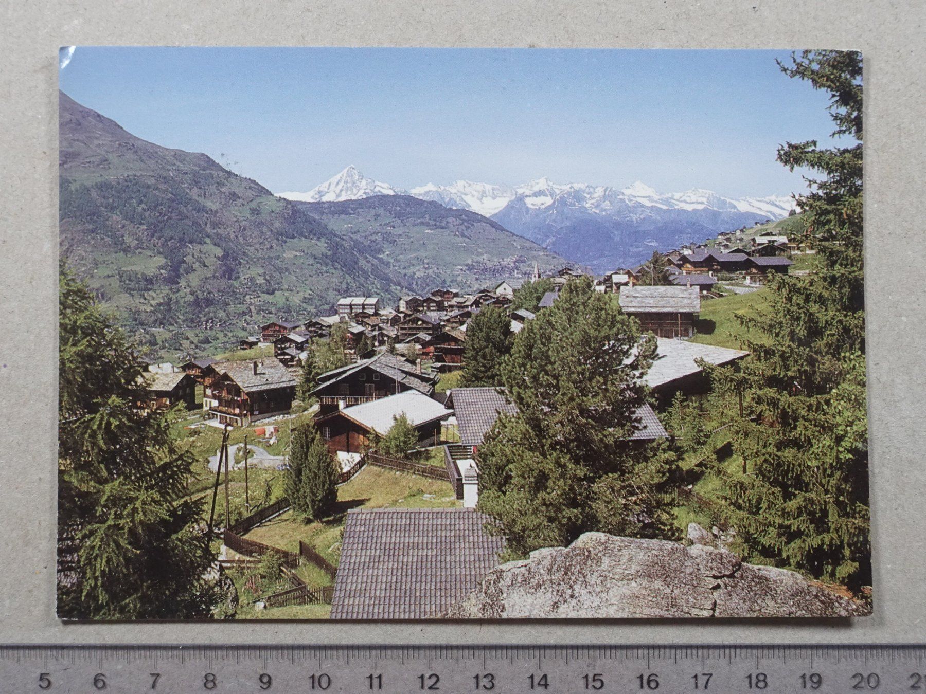 Cartoline postali: Grächen – Usato da Lenzburg venduto da fh1