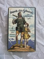 Quartettspiel "Durch die Schweiz" von Scholz Mainz antik