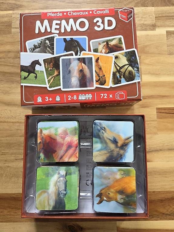 Spiele: 3D Memorie – Gebraucht aus Vinelz von man_t2q9