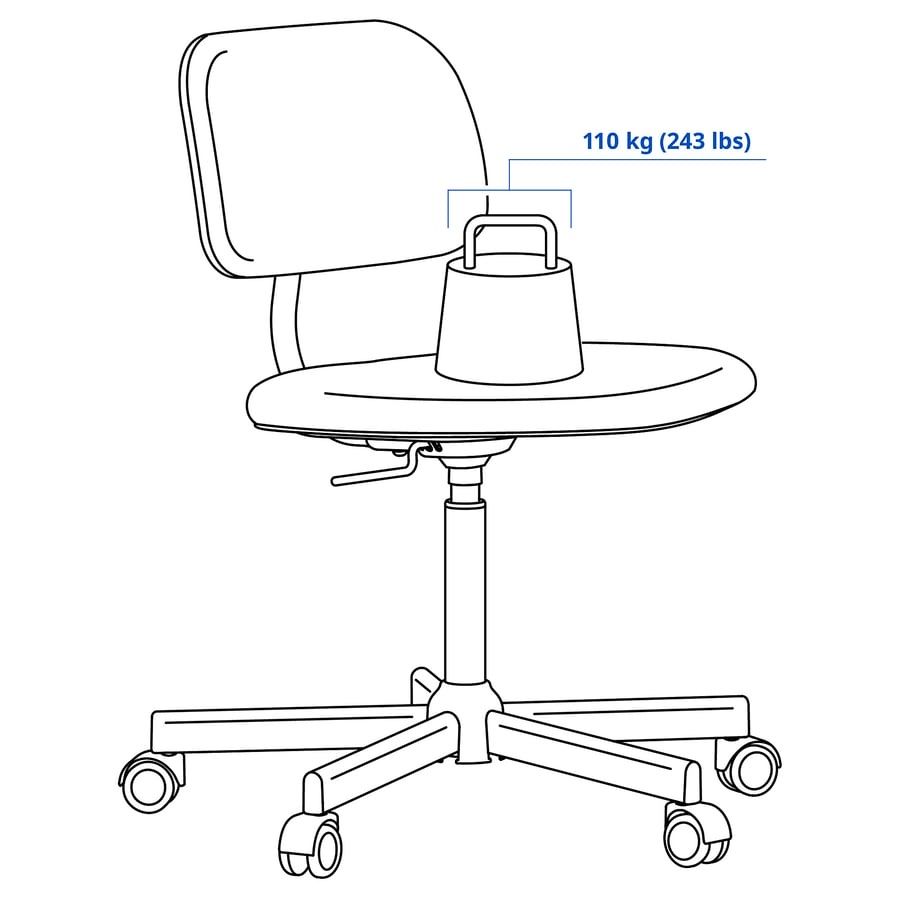 Ikea Sedie: Ikea Swivel Chair – Usato da Altendorf venduto da joc_yy6d 1