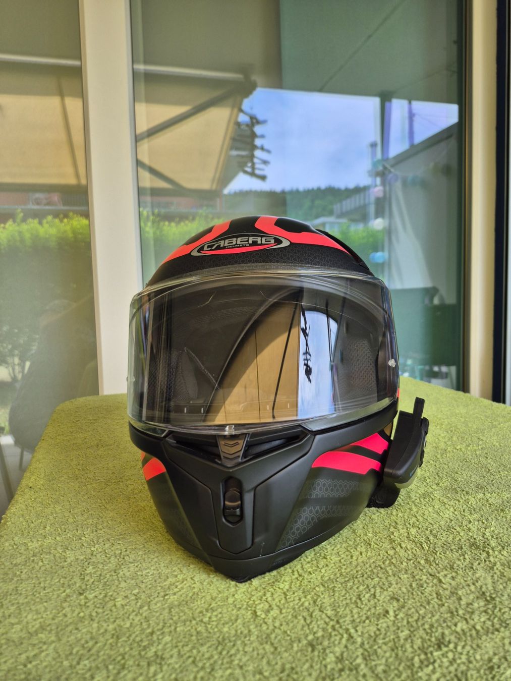 Caschi & visiere: Caberg Avalon Klapphelm Grösse S mit Bluetooth-Headset – Usato da Winterthur venduto da lotti1978 2