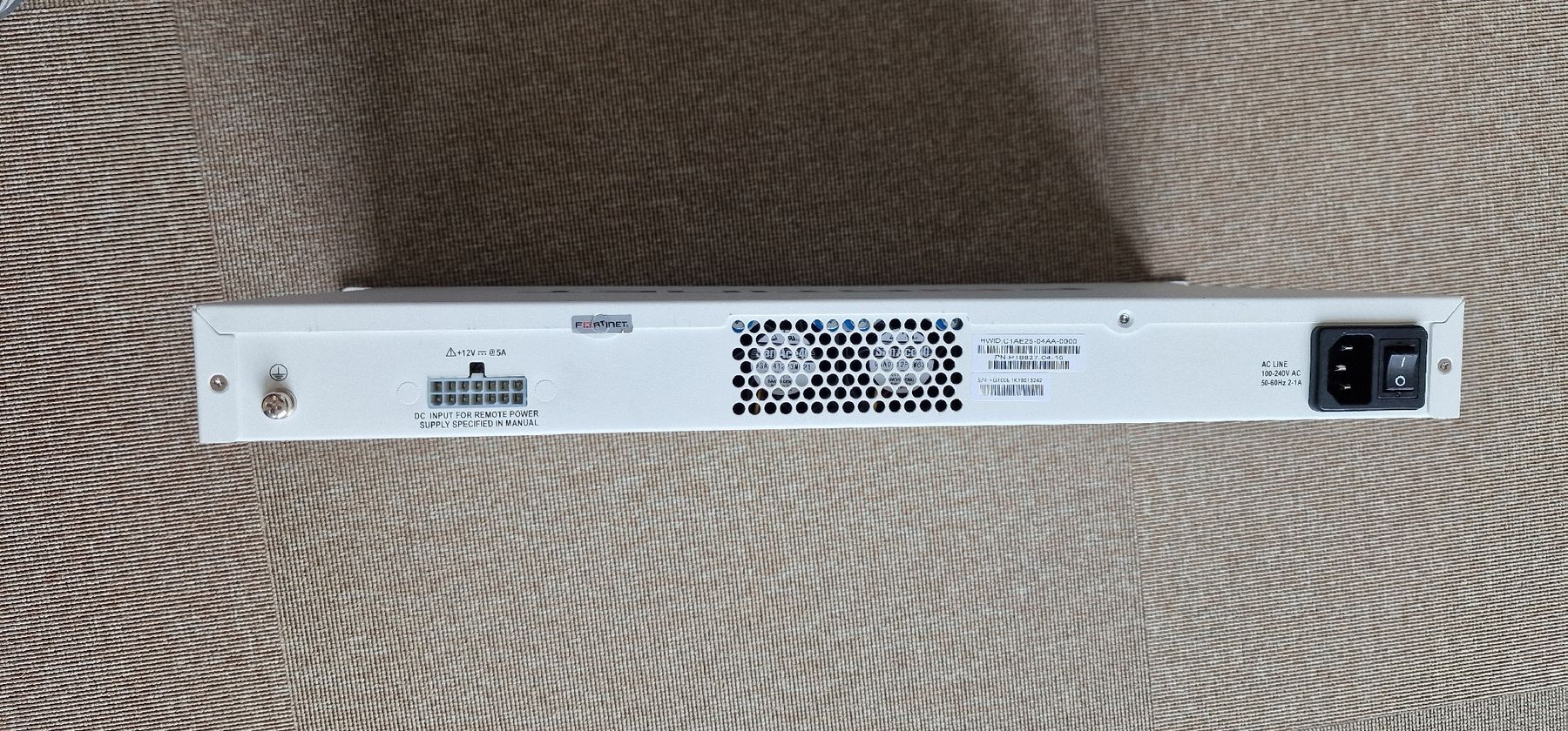 Fortinet Firewall: Fortinet Fortigate 100E – Usato da Gerlafingen venduto da dulifuli 2