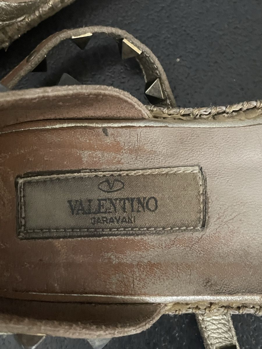 Valentino Scarpe da donna: VALENTINO GARAVANI Rockstud Espadrilles - Gr. 39 – Usato da Hünenberg See venduto da DND5 3