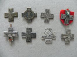 Medaille 8 Sport Abzeichen Brosche Altstetten ZH 1921 - 54