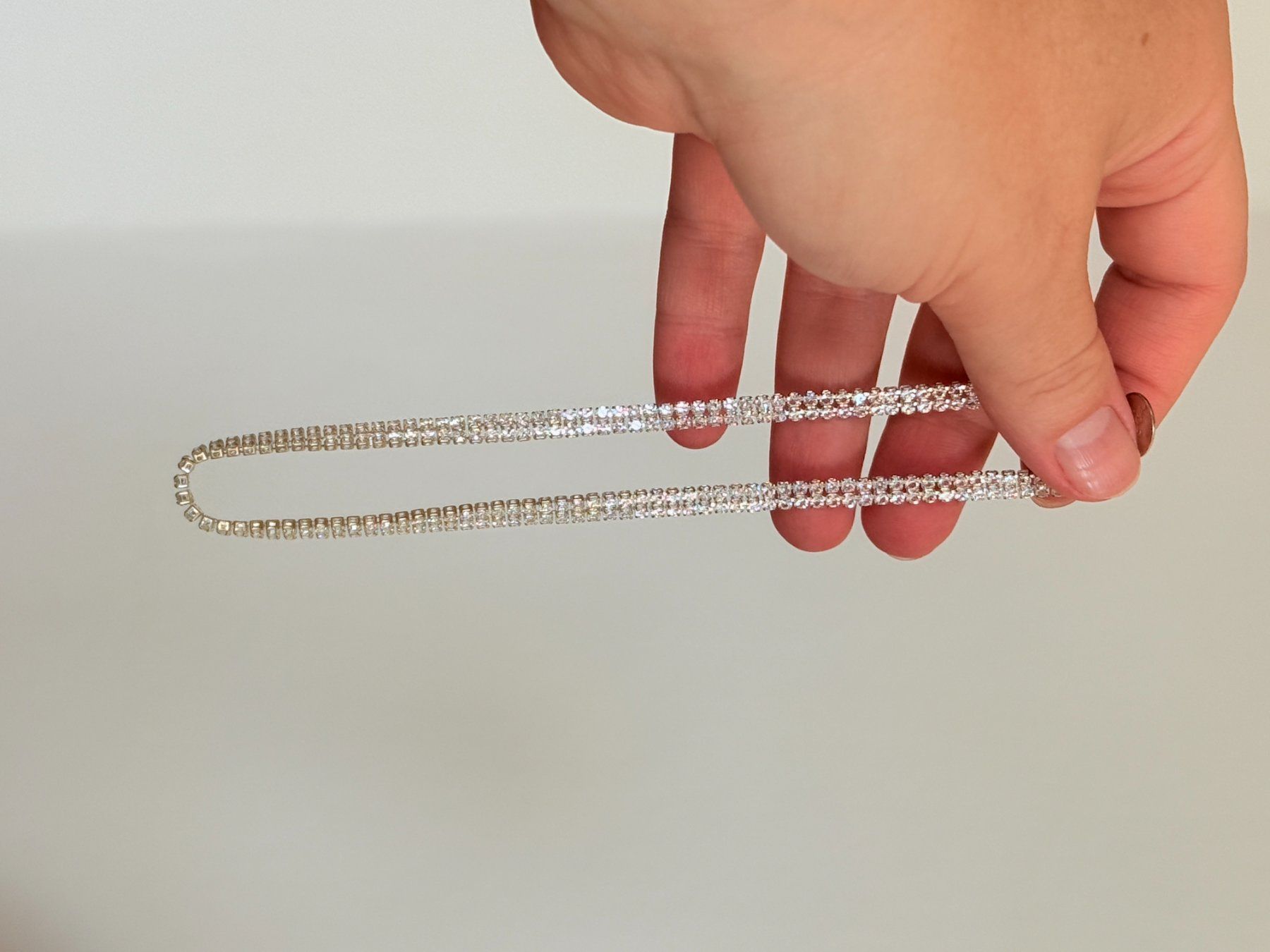 Bracelets: Bracelet ? double rangée strass neuf – Neuf avec emballage d'origine à Genève par AGBERG 5