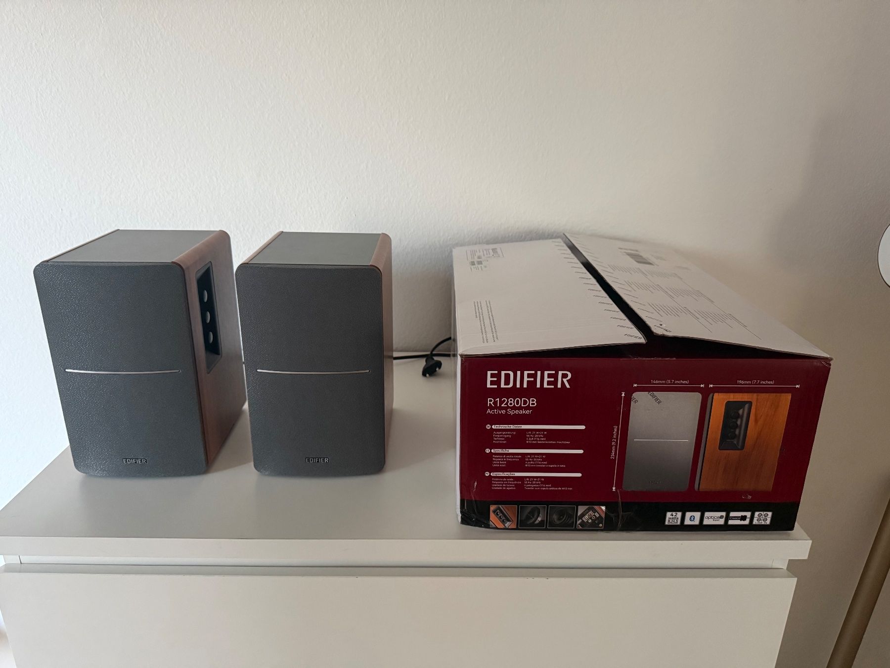 Lautsprecher: Edifier R1280DB Lautsprecher – Gebraucht aus Uster von ily_5ytw