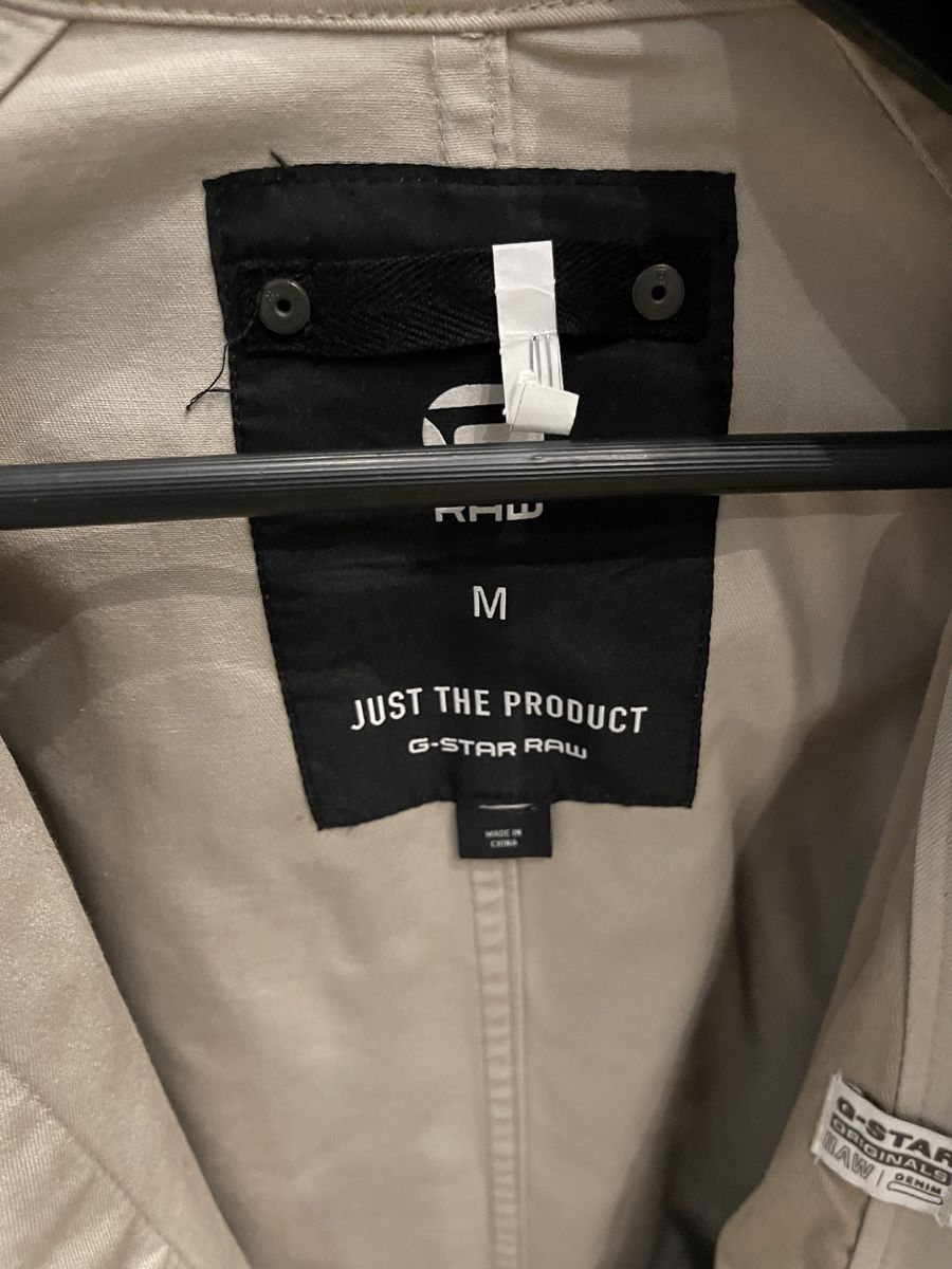 G-Star Mäntel: G-Star RAW Men's Beige Cotton Jacket, Size M – Gebraucht aus Küsnacht ZH von oli_dr6q 1